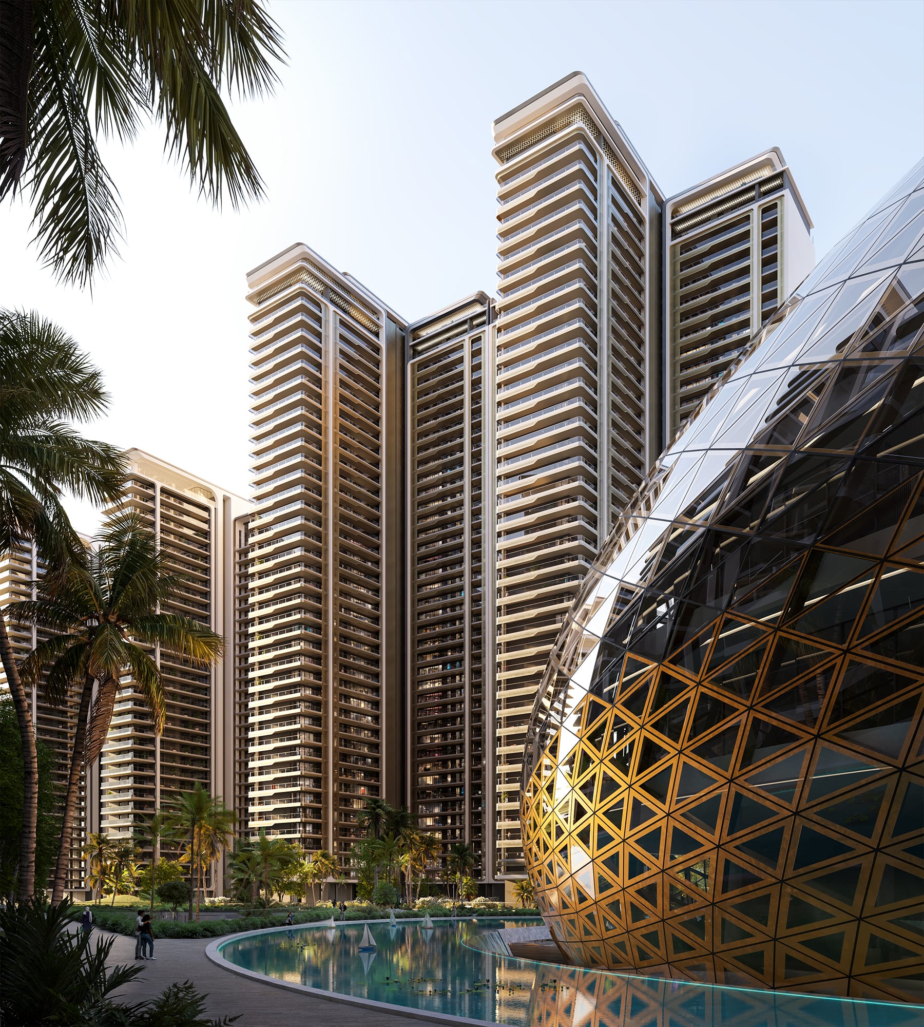 Elan The Emperor ultra-luxury high-rise towers on the Dwarka Expressway, Gurgaon