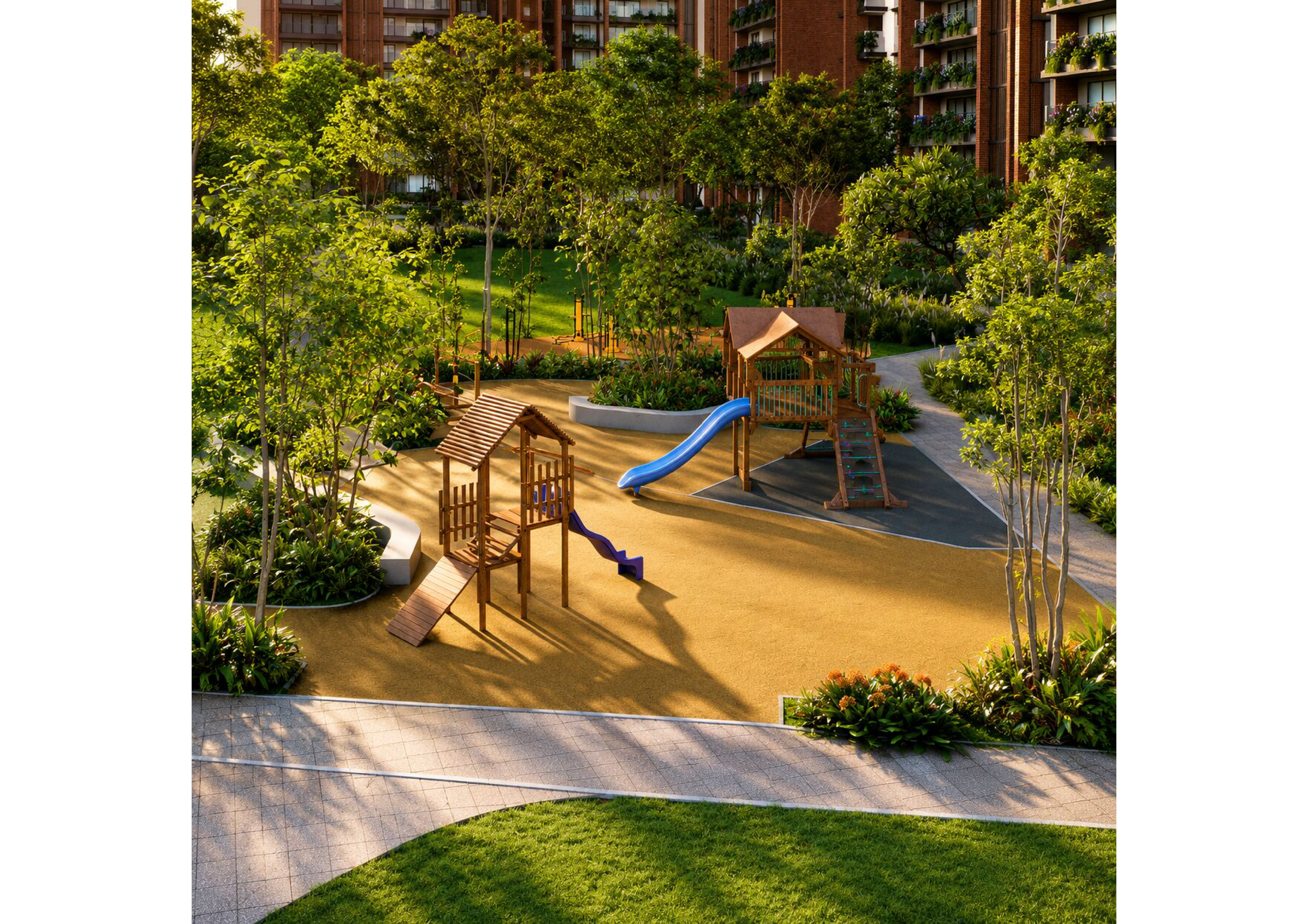 Kids' play area