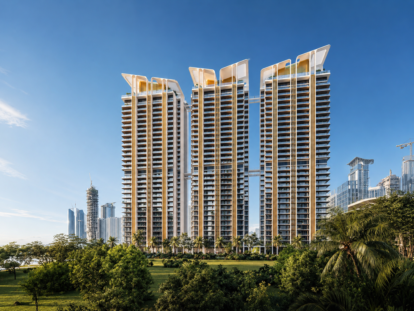 M3M Altitude high-rise luxury towers on Golf Course Extension Road, Sector 65 Gurgaon